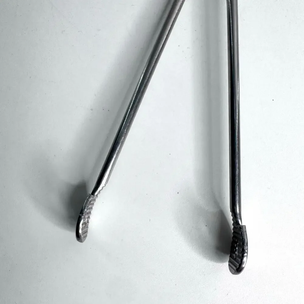 VTG Clay Adams Stainless Kitchen Utensil Salad Grabber Gripper Tongs USA